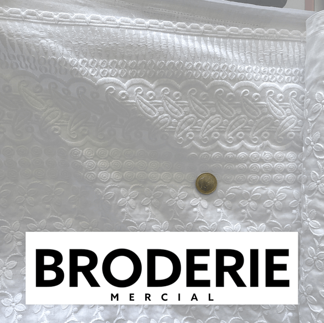 Broderie - blanche