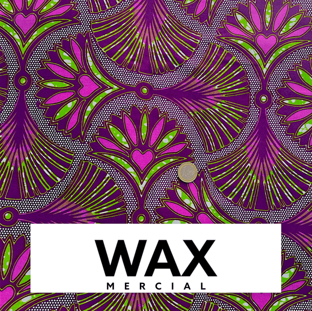 Paon violet (Wax)