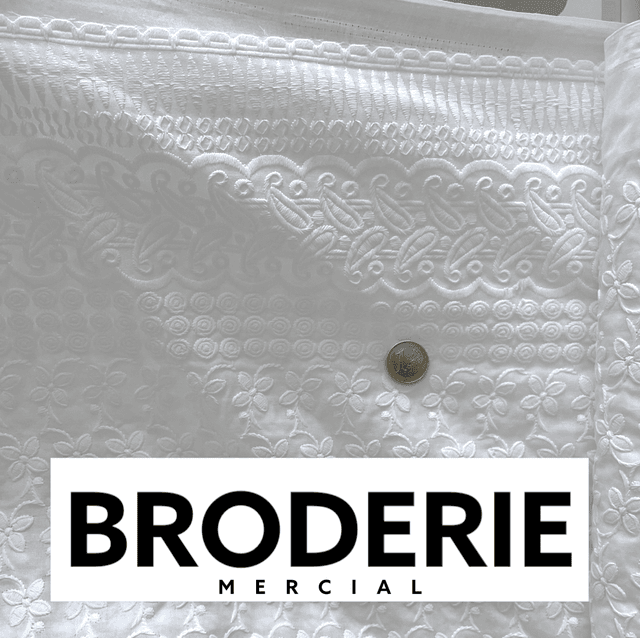 Broderie - blanche